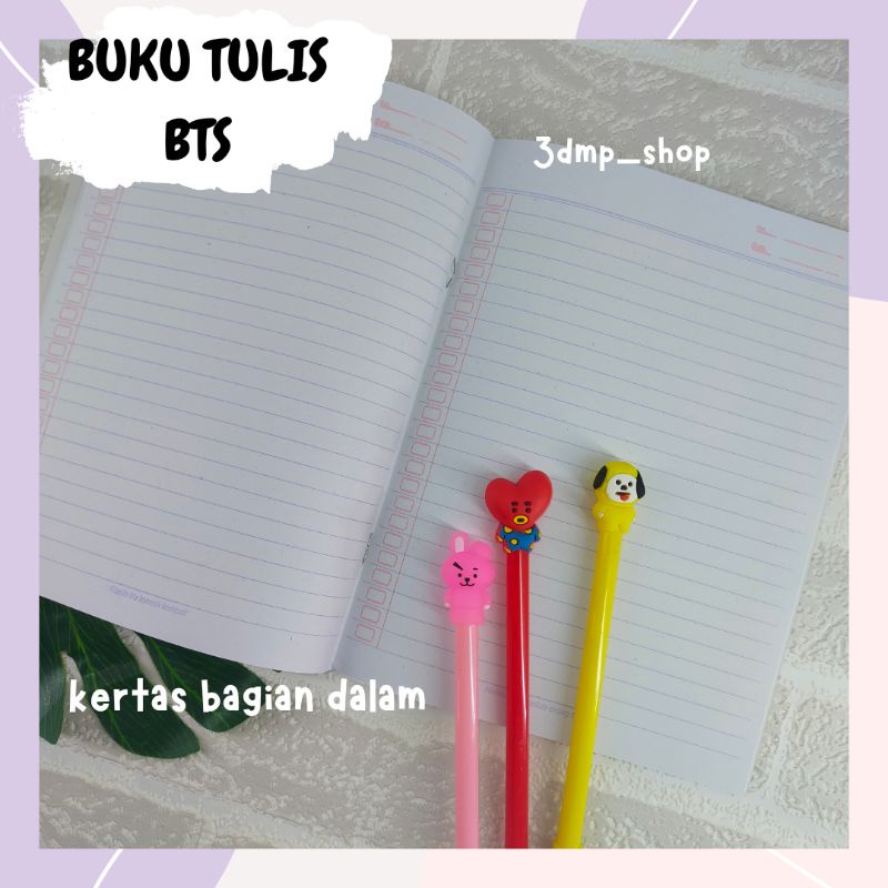 Buku Tulis B T S