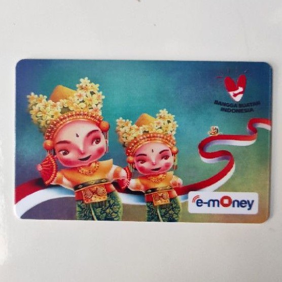 Mandiri eMoney Card Kesenian Tradisional TARI LEGONG ORI /Like eTOLL Tapcash Flazz or Brizzi