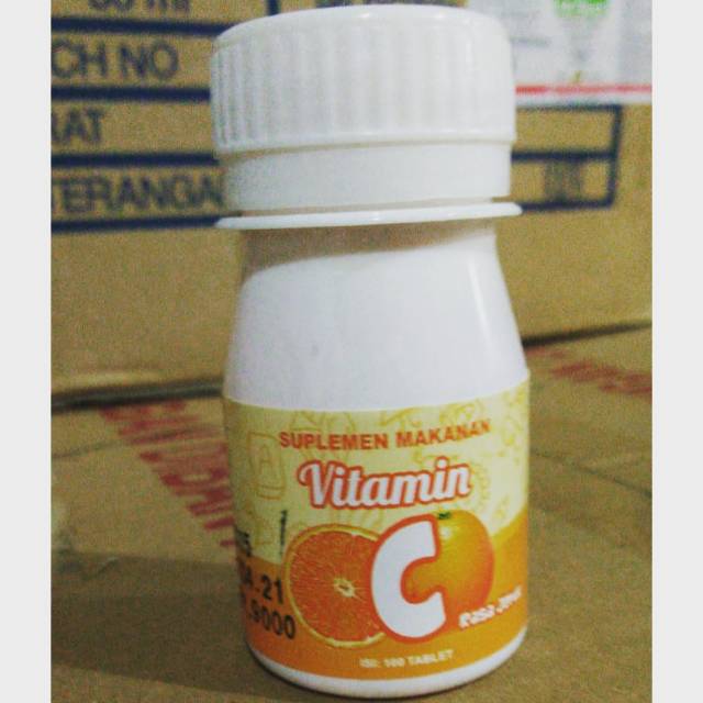Vitamin C 25mg Rasa Jeruk