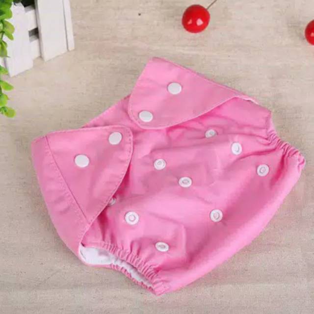 Popok kain/popok celana kain/ clodi popok kain + insert clodi 3 layer