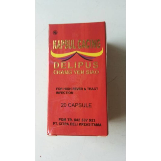 kapsul cacing tanah delipus