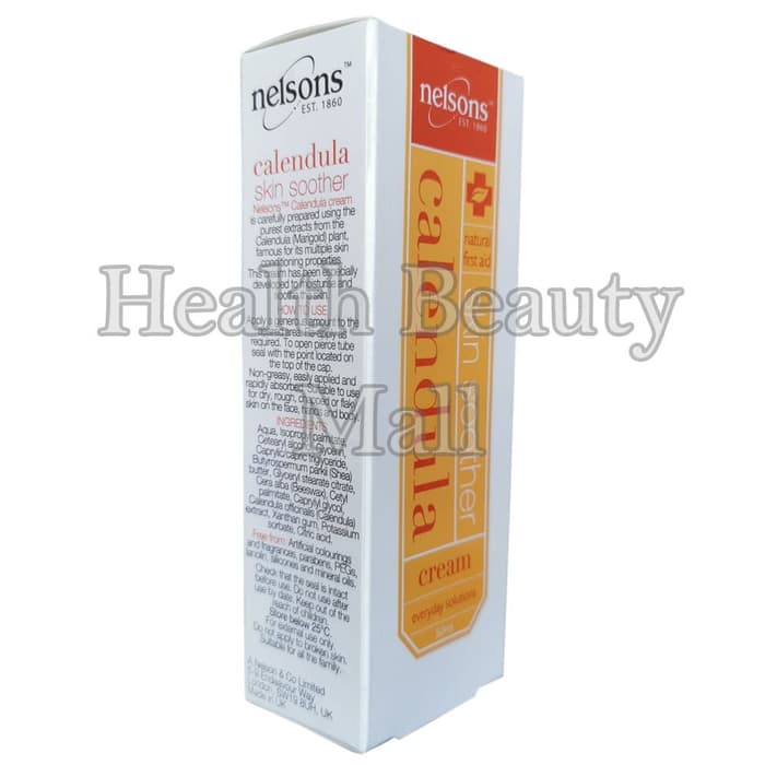 Yusfinadya - Nelsons Calendula Cream Skin Soother 50 Ml - Nelson Krim - Salep Kulit