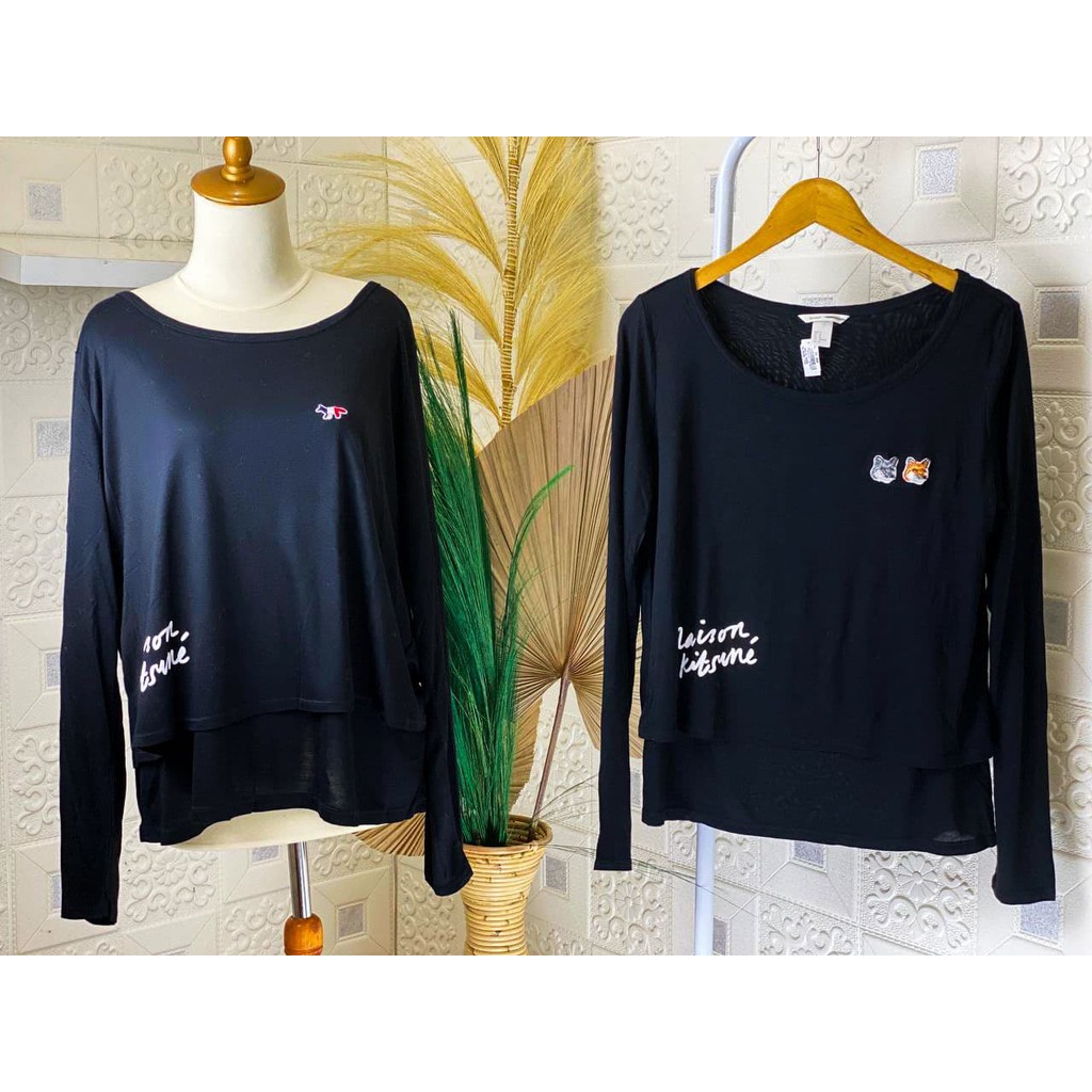 MAISON KITSUNE LONG-SLEEVE