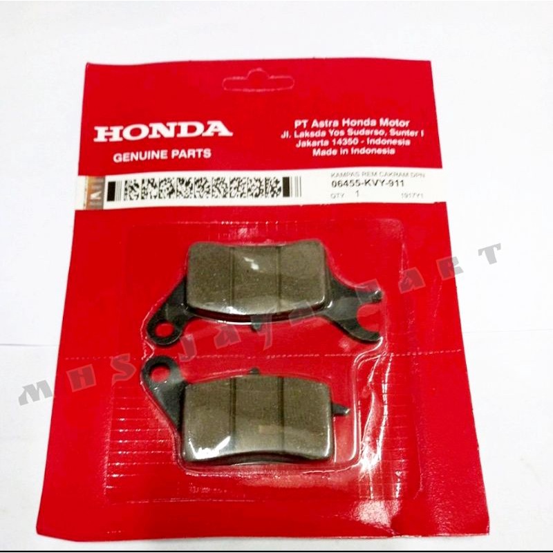 DISPAD DEPAN BEAT KARBU KAMPAS REM DEPAN BEAT KARBU KVY