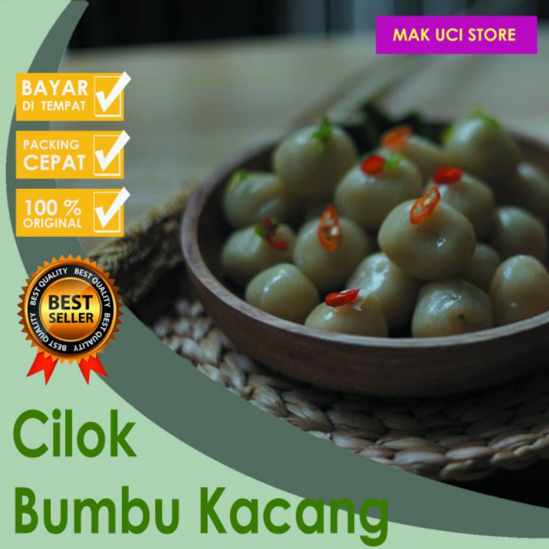 

CILOK BUMBU KACANG FROZEN FOOD LEZAT YAHUD CEMILAN ENAK PEDAS MANTAB ENAK MANTUL MENUL