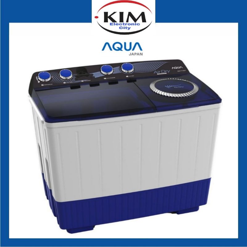MESIN CUCI AQUA JAPAN QW1050XT 10KG 2 TABUNG 1050XT 10 KG 1050 HIJAB