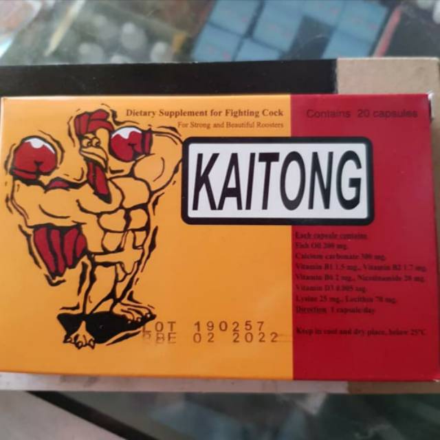 Kaitong Suplemen Ayam - Kaitong Obat Ayam
