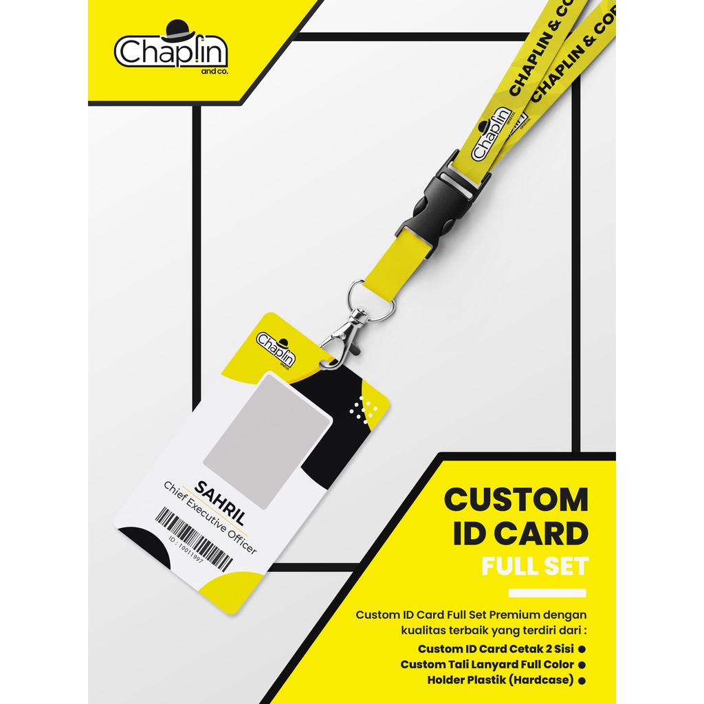 

Custom ID Card Full Set Premium - Pre-Order