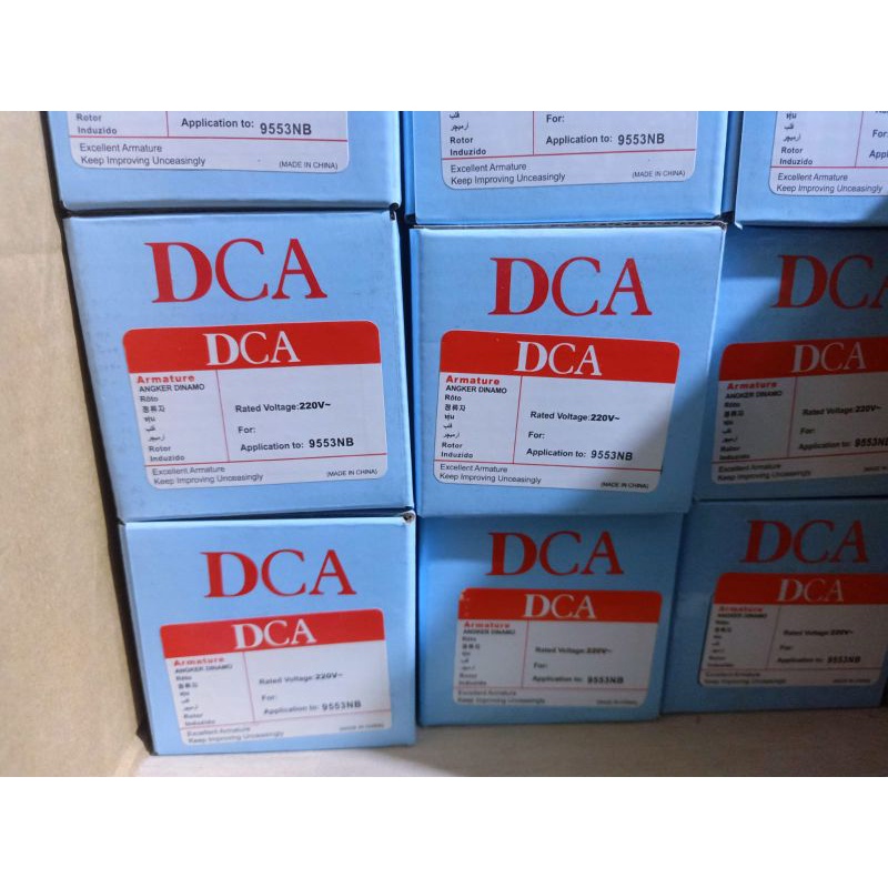 ARMATURE GERINDA 9553NB DCA/ ANGKER ARMATURE MESIN GERINDA TANGAN 4" / ARMATURE DISC GERINDA TANGAN 