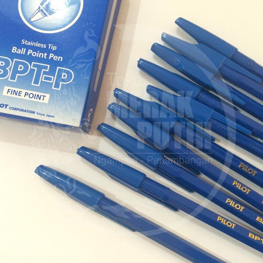 

Pulpen/ Bolpin Pilot BPT-P - Biru (Original)