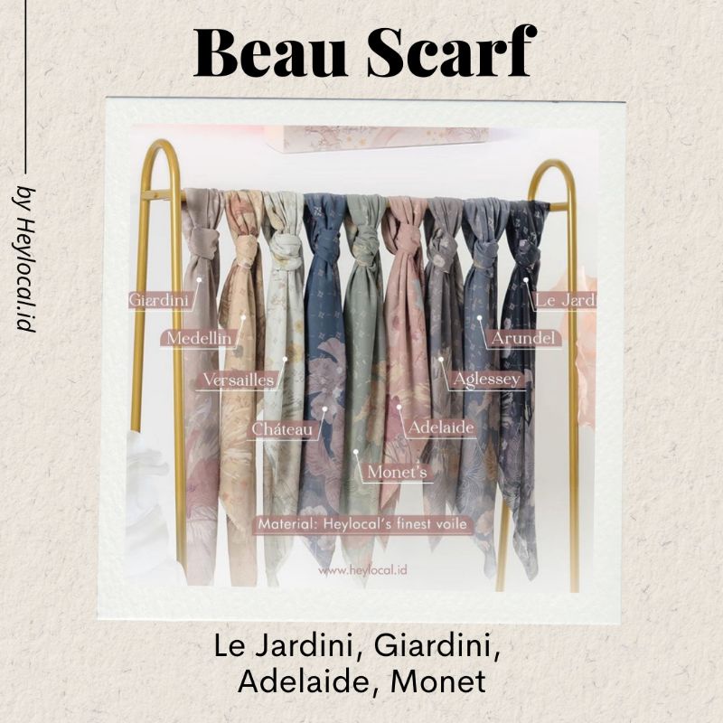 Beau Scarf by Heylocal.id (KHUSUS TITIPAN)