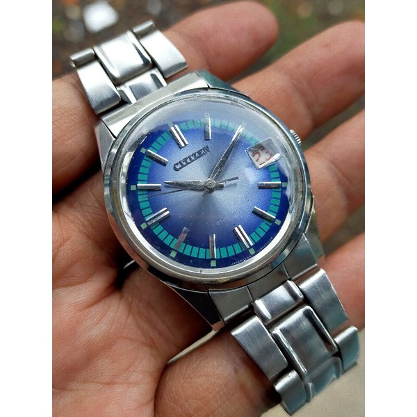 Rare Item Jam Tangan Citizen New Master Automatic Mesin Gergaji Japan Vintage.