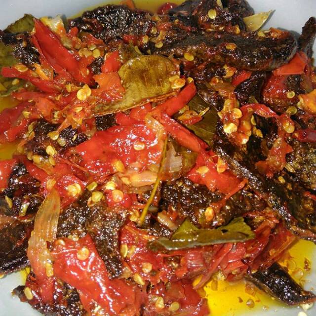 

Paru balado kering renyah