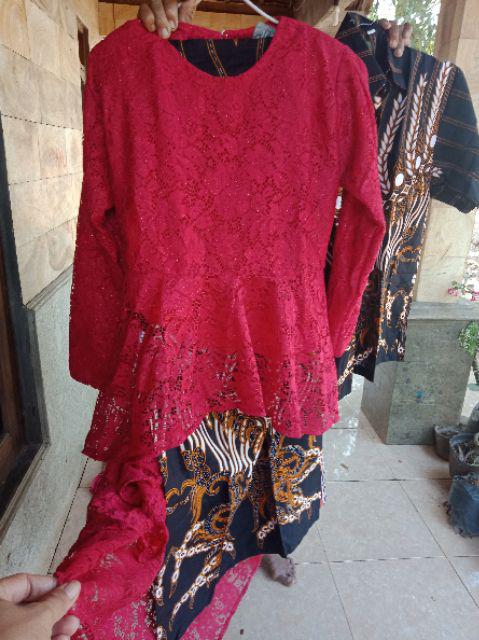 Tasyananu_batik Couple Brokat Pinguin / Krida Couple/ Amelia Couple