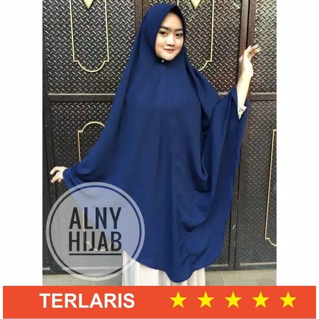 Alny Hijab - Syar'i Remaja Jilbab Syari Syria Najwa Size XXL Original Nizam