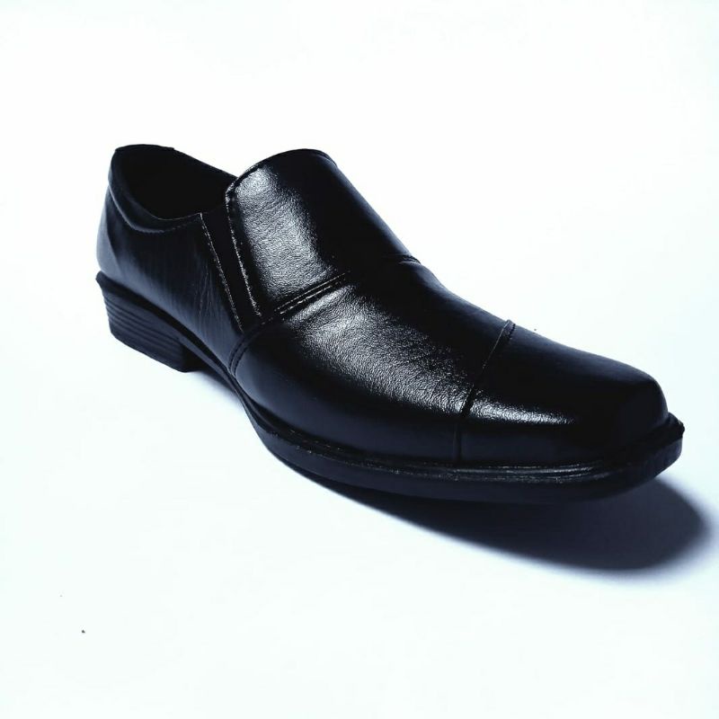 Sepatu  Anak Pantofel 33-43 Cowok Laki Laki Sepatu Pantofel Hitam Pria Cowok Sepatu Tanpa Tali Keren