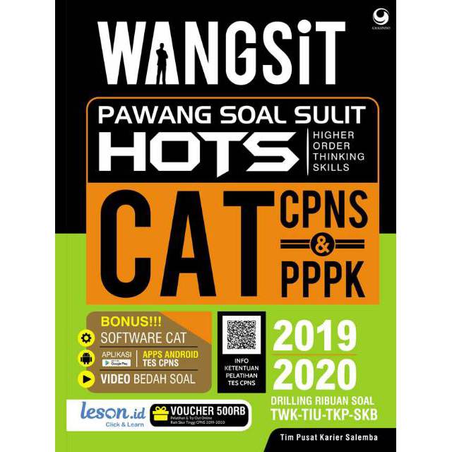 Buku Tes Cpns Wangsit Pawang Soal Sulit Hots Cat Cpns Pppk 2019 2020 Shopee Indonesia