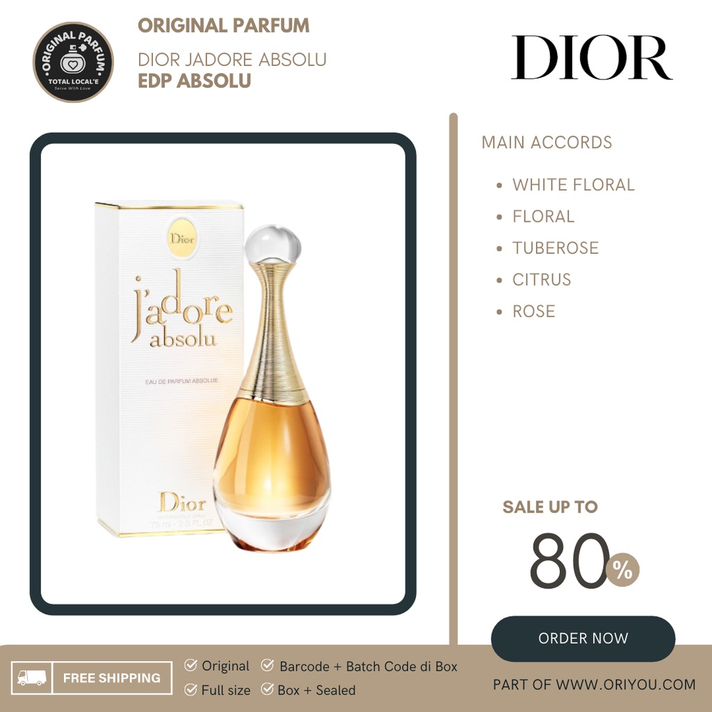 Parfum DIOR JADORE ABSOLU