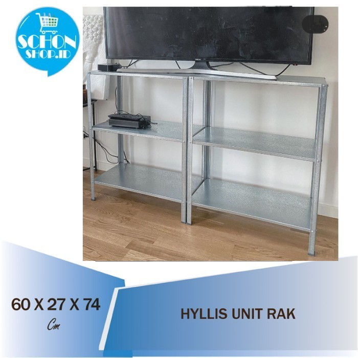 Rak Besi Baja Serbaguna 3 tingkat HILIS