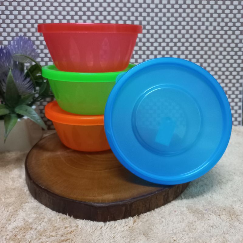1808 japanex bowl/Mangkok Tutup Plastik/Mangkok Tutup Plastik Transparant
