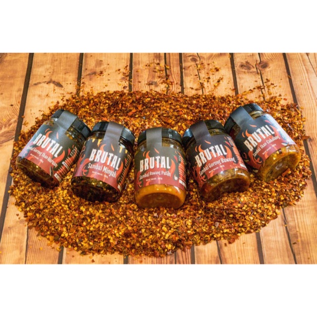 

Sambal Brutal Paket 5 Varian