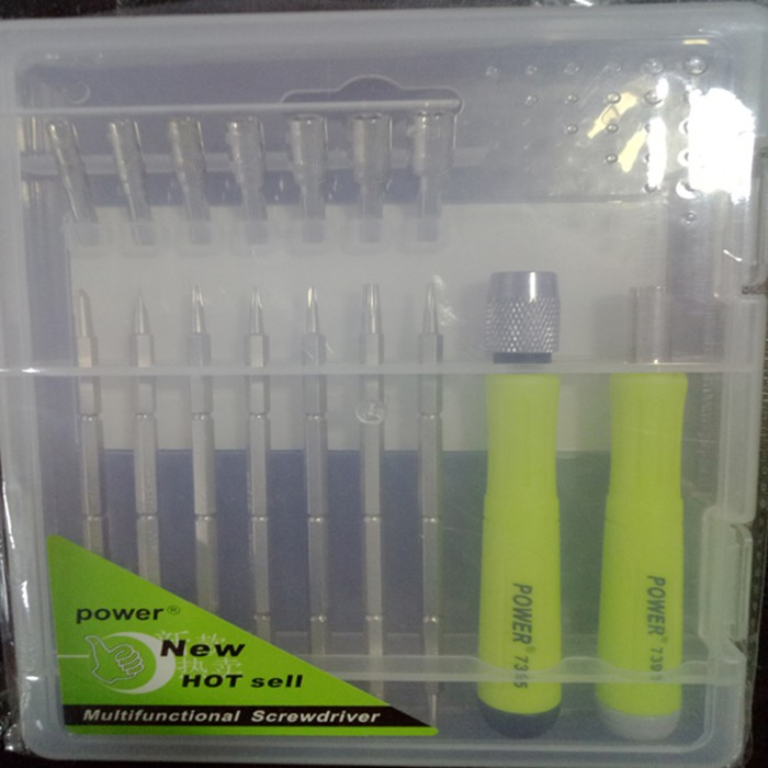 Power 7395A 16in1 Portable Screwdriver Set / obang set presisi