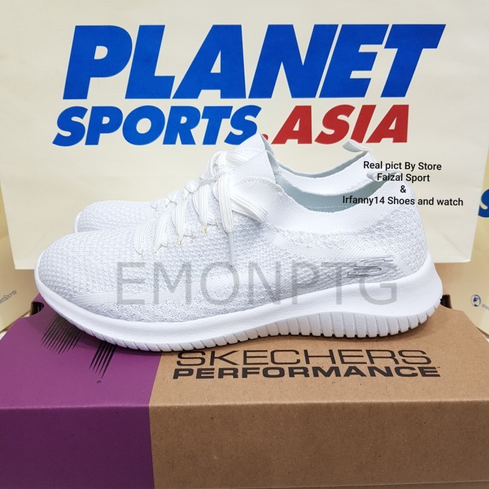 Sepatu Skechers Wanita Statement Original - Putih