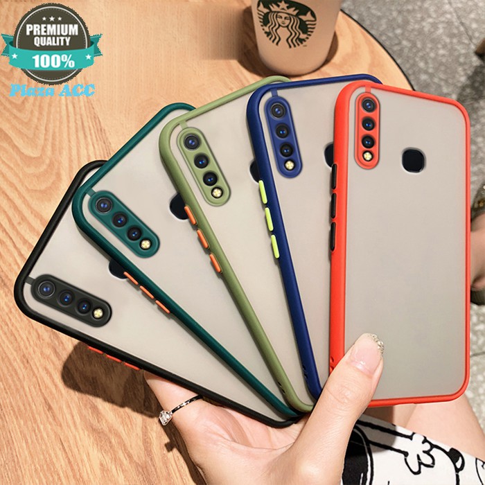 Case Vivo Y19 - Casing Vivo Y19 Case Matte Camera Protect Cover