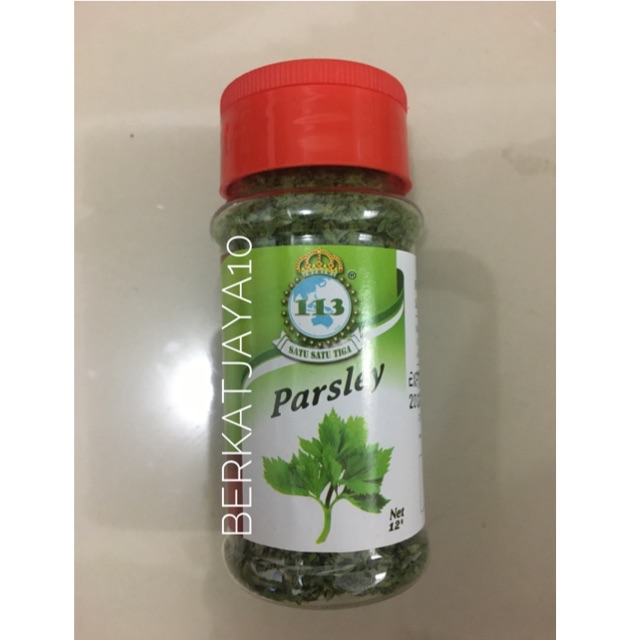 Bumbu Masak 113 Parsley Satu Satu Tiga 12 gr