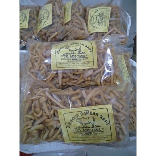 

krupuk rambak sapi asli