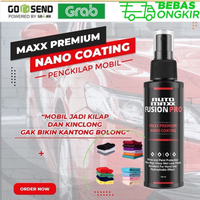 BAYAR DIRUMAH Paket Premium Nano Dan Carnauba Original Automaxx Fusionpro LIMITED