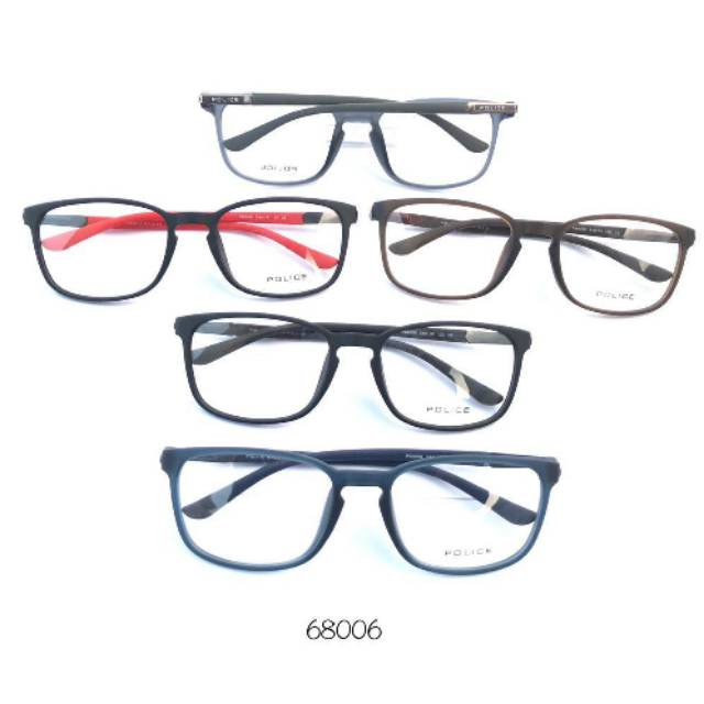 New  Frame Kacamata Minus POLICE 68006