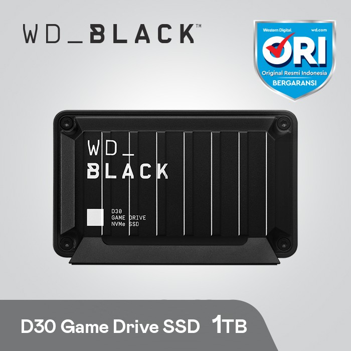 WD Black D30 1TB Game Drive - SSD Eksternal Gaming