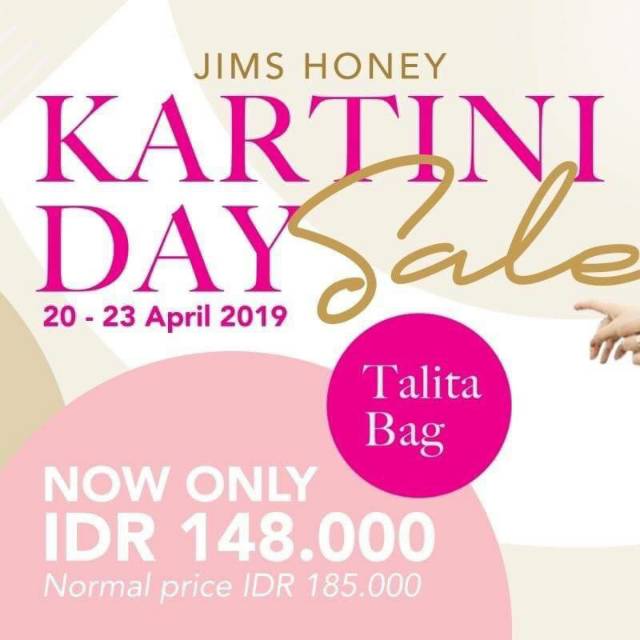 PROMO KARTINI 20-23 APRIL 2019 TALITA BAG GOLD