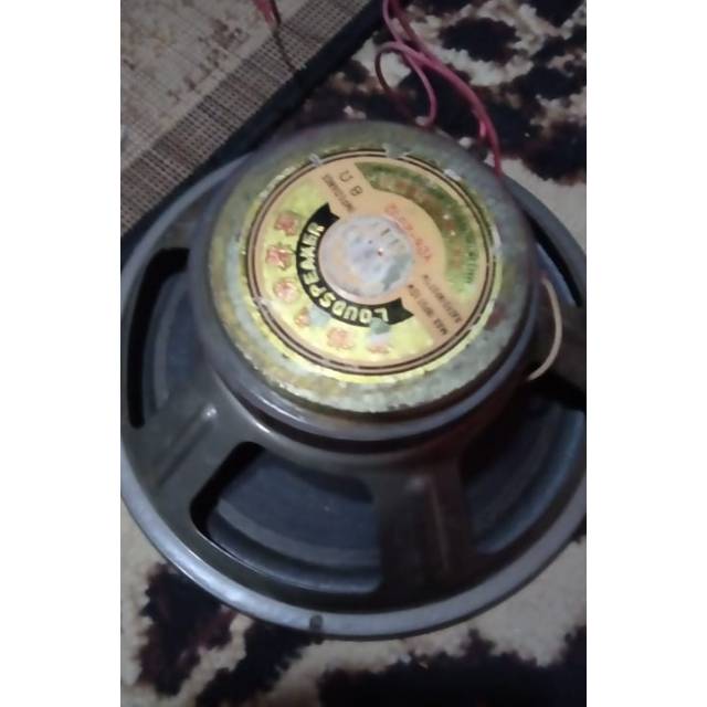 Speaker RRT 10"  normal spul ulanh daun baru