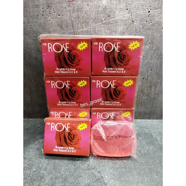 Sabun hb rose ( 12pcs )