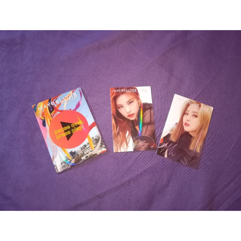 PC itzy x Maybelline press play edition