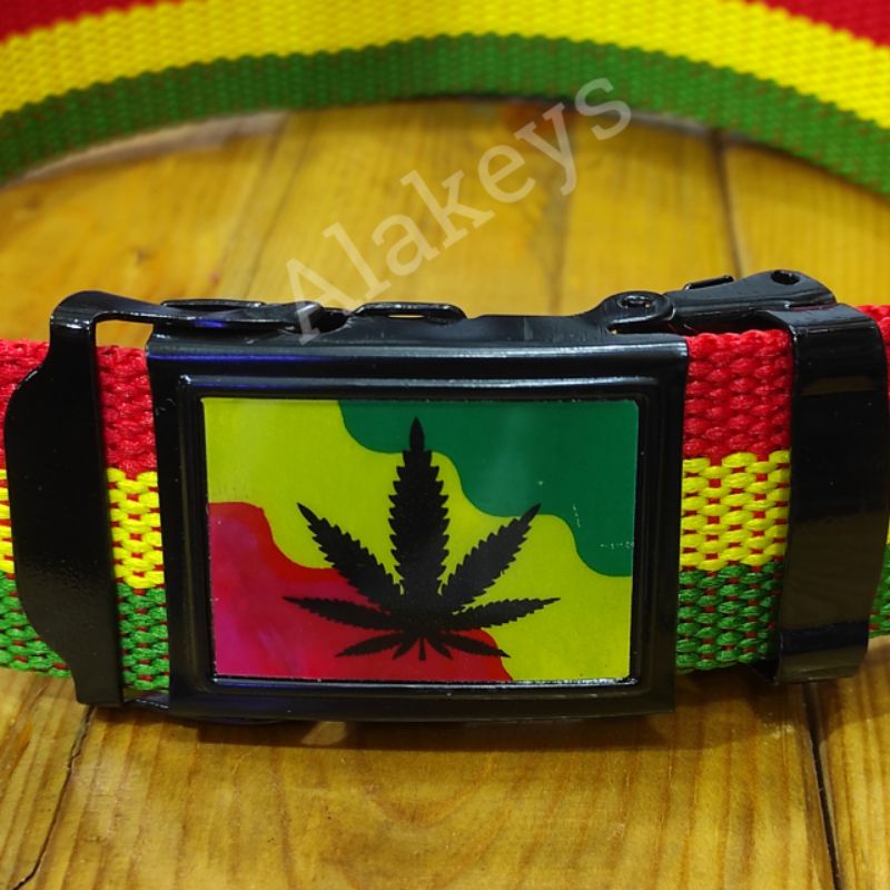 GESPER SABUK IKAT PINGGANG RASTA BOB MARLEY ANAK MUDA