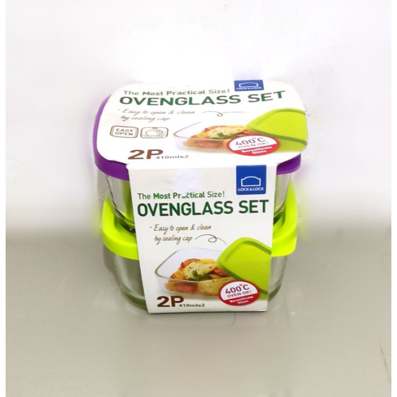 lock n lock ovenglass set 410x2
