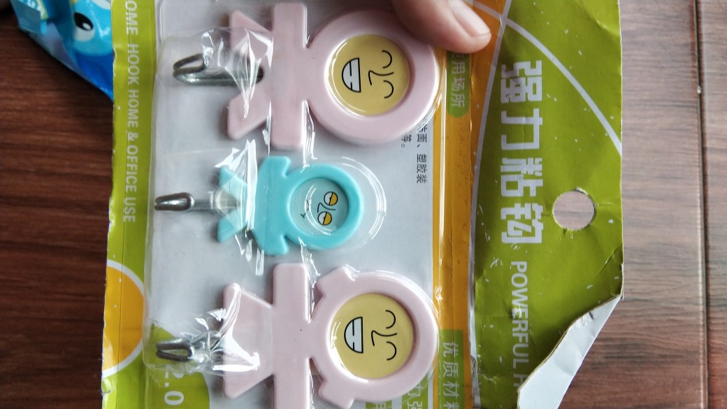 Jhwc07 Gantungan Kait Tempel Family Self Adhesive Hook 1 Set Isi 3 Pcs Cantelan Serbaguna Murah