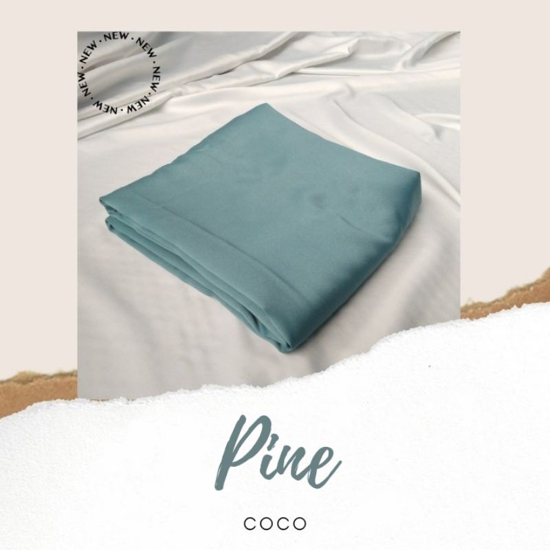 Satin Wrap Skirt | Pareo Skirt | Rok Lilit Satin-Pine