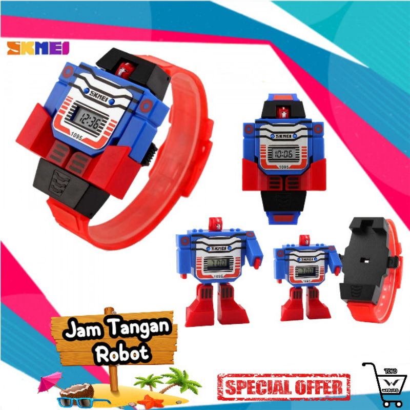 SKMEI Jam Tangan Anak Robot Digital Murah Cocok Untuk Kado - DG1095