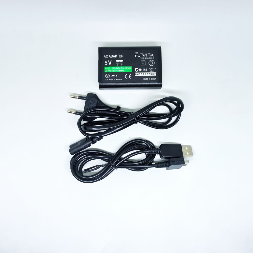 Charger Adaptor PSVITA FAT - Kabel Power plus Adaptor PSVITA FAT