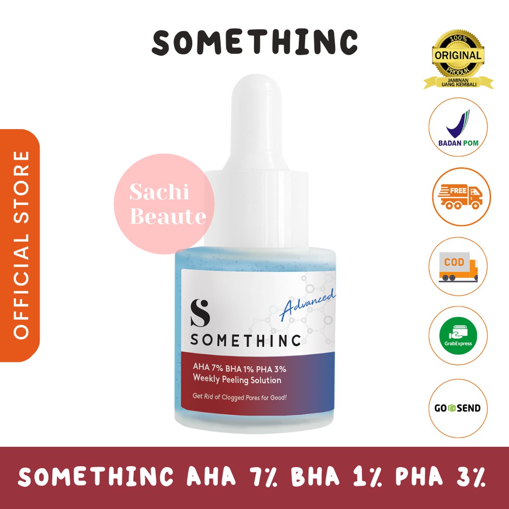 SOMETHINC AHA BHA PHA Peeling Solution / SOMETHINC AHA 7%, BHA 1%, PHA 3% Weekly Peeling Solution