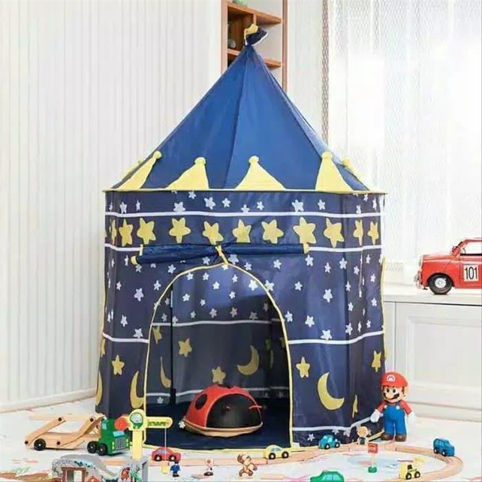 [ZP-1] Tenda Anak Bermain Model Castle Kids Camping indoor Outdoor Anak