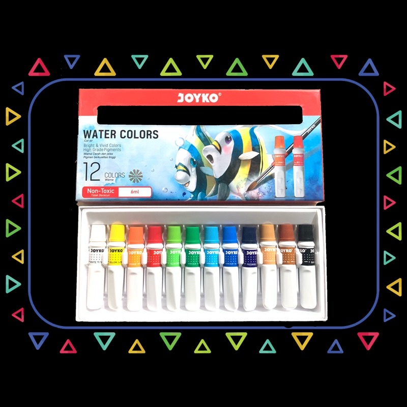 

cat water colors titi / joyko 12 colors