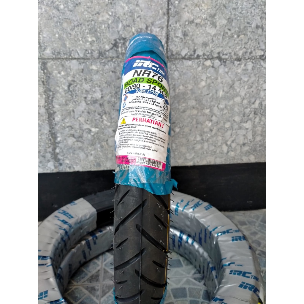 IRC NR76 80/90-14 Tubetype