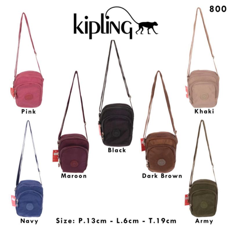 tas selempang wanita kipling / kp 800 / tas selempang wanita kipling mini / tas wanita / tas kipling selempang / selempang mini