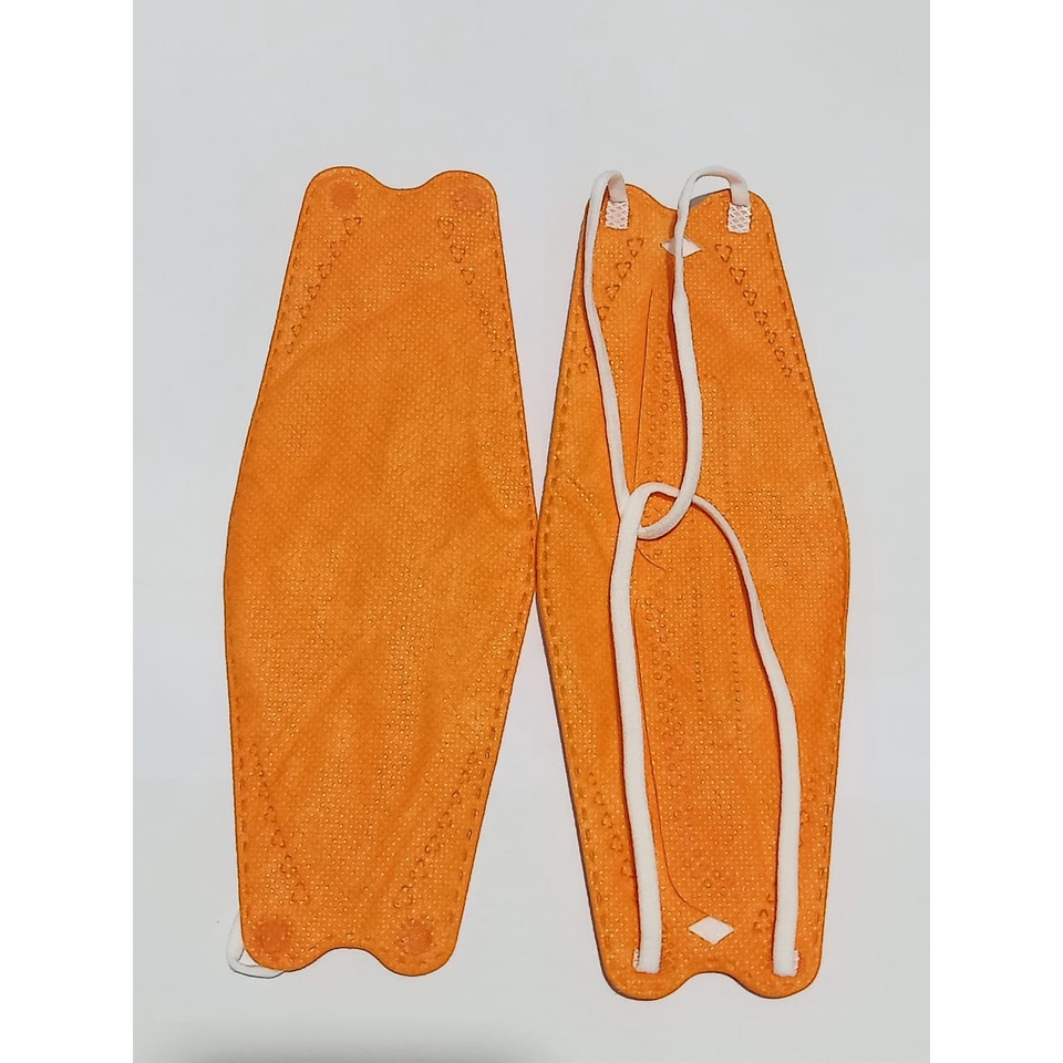 masker izin kemenkes evo kf94 hijab model sensi masker korea kf94 jilbab-oren perpcs