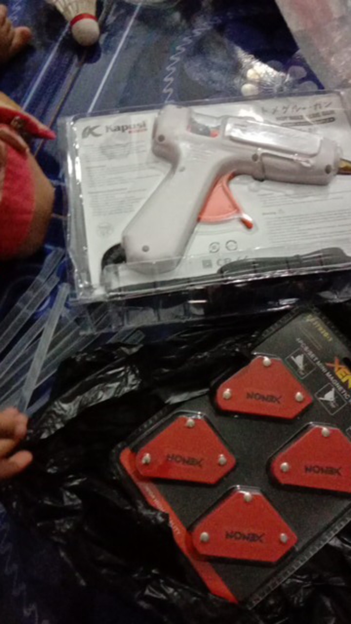 Kapusi On Off Glue Gun 40 Watt Alat Lem Tembak 40w Kenmaster Besar